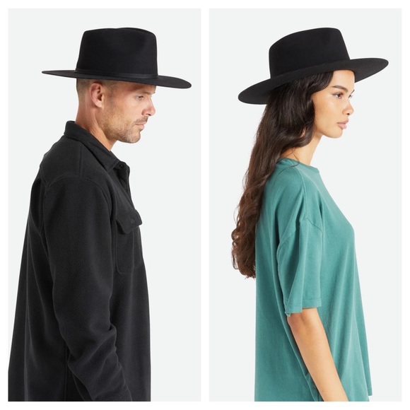 BRIXTON Cohen Cowboy Hat • Black • NWT - Picture 3 of 13